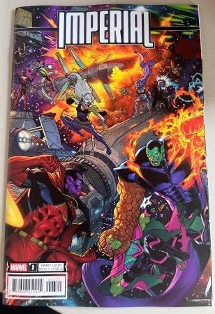 Imperial #3 Javier Garron 4-part connecting variant (Marvel Comics)