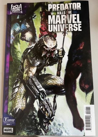 Predator kills the Marvel Universe #1 Gabrielle Dell'Otto variant (Marvel Comics)