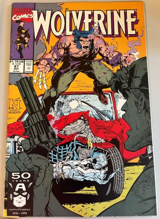 Wolverine #47 (Marvel Comics) First ongoing series [code RH]