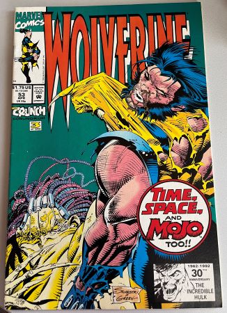 Wolverine #53 (Marvel Comics) First ongoing series [code RH]