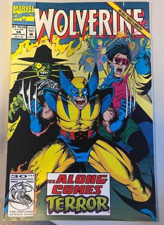 Wolverine #58 (Marvel Comics) First ongoing series [code RH]