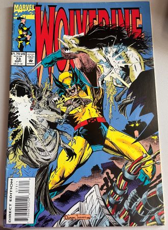 Wolverine #73 (Marvel Comics) First ongoing series [code RH]
