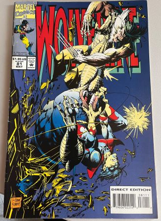 Wolverine #81 (Marvel Comics) First ongoing series [code RH]