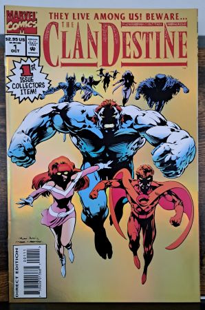 ClanDestine #1 - 12 plus preview book complete set (Marvel Comics)