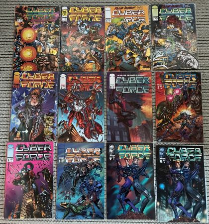 Cyberforce vol. 2 # 0 t/m 35 complete set (Image Comics)