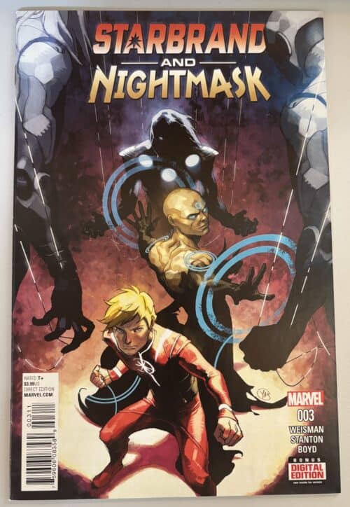 Starbrand and Nightmask #3 Marvel Comics)