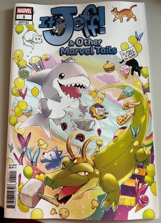 It's Jeff & Other Marvel Tails #1 one-shot Nao Fuji variant (Marvel Comics)