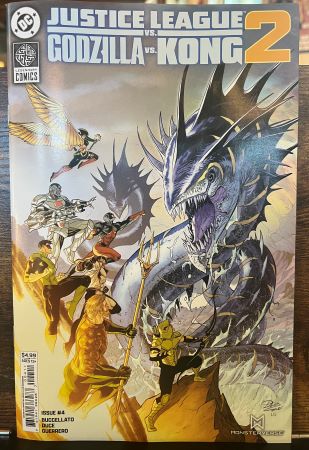 Justice League vs Godzilla vs Kong 2 #4 (DC Comics)