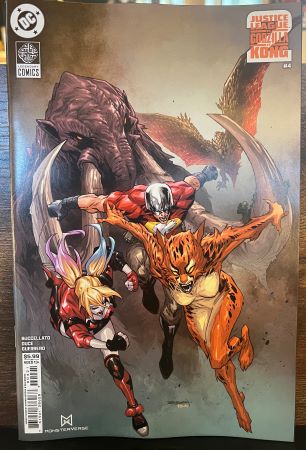 Justice League vs Godzilla vs Kong 2 #4 Stephen Segovia Card Stock Variant (DC Comics)