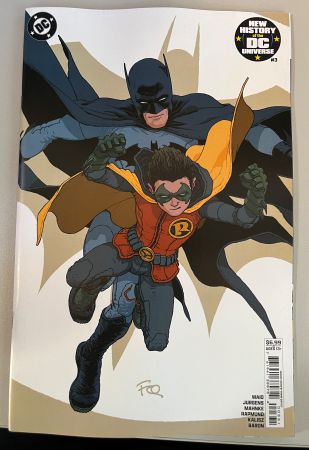 New History of the DC Universe #3 Frank Quitely Card Stock Variant (DC Comics)
