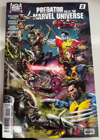 Predator kills the Marvel Universe #2 (Marvel Comics)