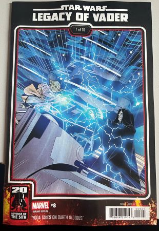 Star Wars Legacy of Vader #8 Chris Sprouse Revenge of the Sith variant (Marvel Comics)