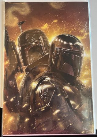 Star Wars The Mandalorian season two #6 Kaare Andrews Virgin Variant (Marvel Comics)