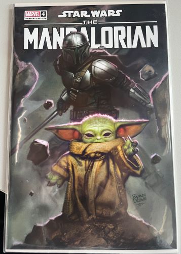 Star Wars The Mandalorian season two #4 Ryan Brown Trade Dress Variant (Marvel Comics)