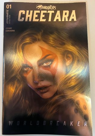 Cheetara Worldbreaker #1 Lucio Parrillo Foil variant (Dynamite)