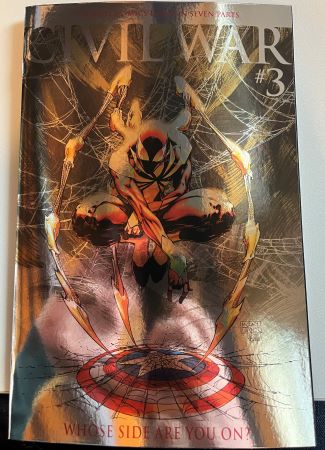 Civil War #3 Facsimile Edition Michael Turner Foil Variant (Marvel Comics)