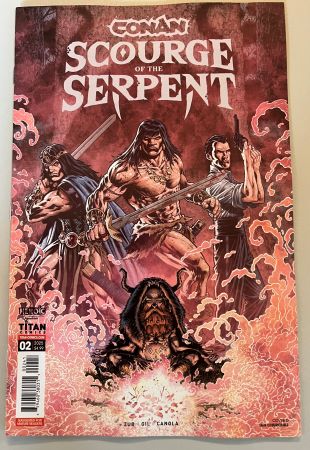 Conan Scourge of the Serpent #2 Ian Churchill variant (Titan Comics)