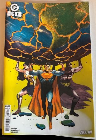 DC KO #1 Mike del Mundo Card Stock Variant (DC Comics)