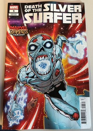 Death of the Silver Surfer #5 Ron Lim Marvel Zombies variant (Marvel Comics)