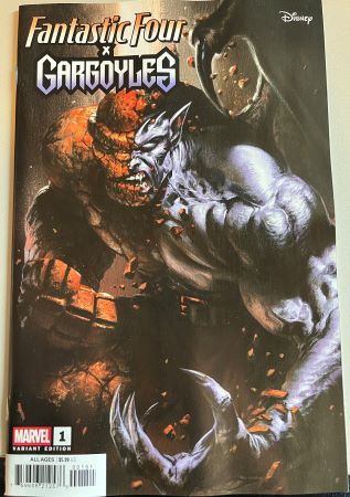 Fantastic Four x Gargoyles #1 Gabriele Dell'Otto Variant (Marvel Comics)