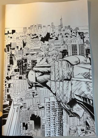 Heat Seeker Exposed #3 cover J Inc 1:5 Ace Continuado inks variant (Titan Comics)