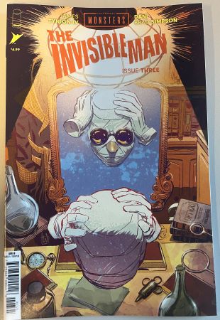 Universal Monsters The Invisible Man #3 Lee Weeks variant (Image Comics)
