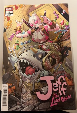 Jeff the Land Shark #5 Federico Vincentini variant (Marvel Comics)