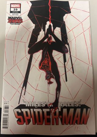 Miles Morales Spider-man #39 Jeremy Wilson Marvel Zombies variant (Marvel Comics)