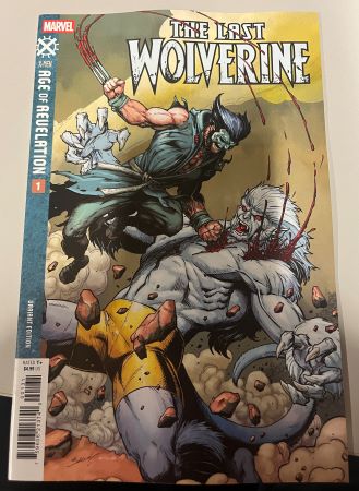 The Last Wolverine #1 [AOR] Mark Bagley variant (Marvel Comics)