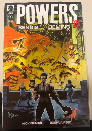 Powers 25 #2 cover B (Dark Horse Comics)