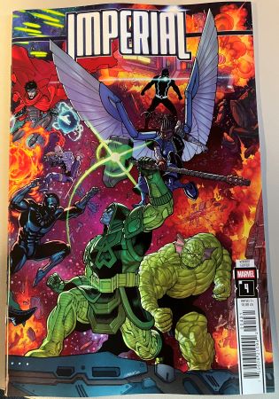 Imperial #4 Javier Garron 4-part connecting variant (Marvel Comics)