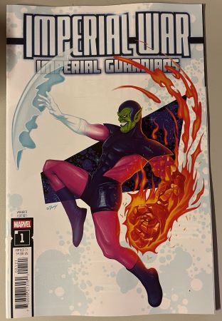 Imperial War Imperial Guardians #1 Doaly Superskrull variant (Marvel Comics)