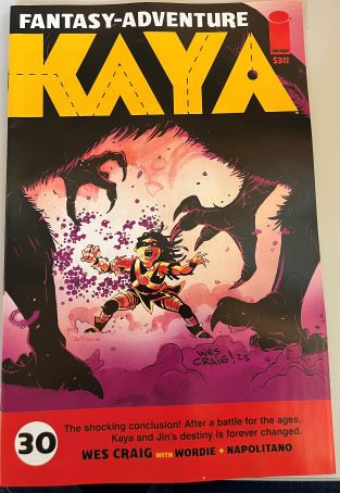 Kaya #30 cover A (Image Comics)