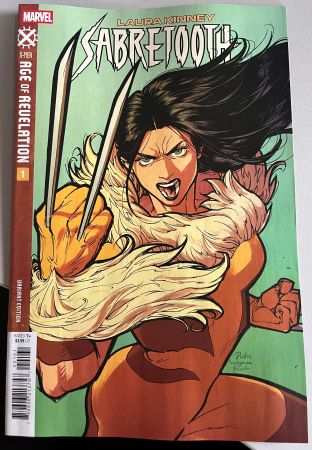 Laura Kinney Sabretooth #1 [Age of Revelation] Rickie Yagawa variant (Marvel Comics)
