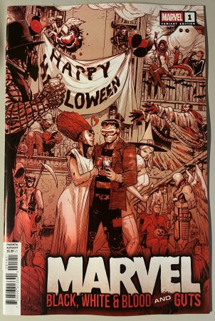 Marvel Black White and Blood and Guts #1 Joshua Cassara variant (Marvel Comics)