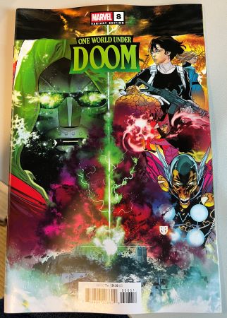 One World under Doom #8 R.B. Silva Variant (Marvel Comics)
