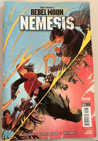 Rebel Moon Nemesis #3 Bayleigh Underwood Cover (Titan Comics)