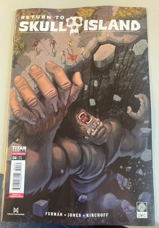 Return to Skull Island #4 Marcelo Costa variant (Titan Comics)