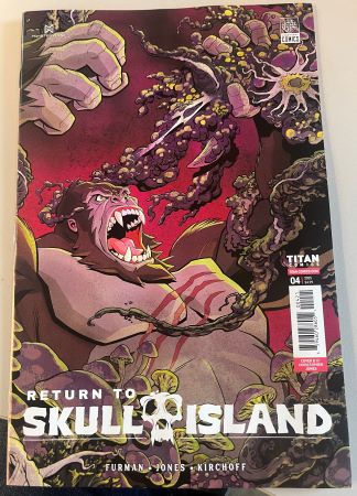 Return to Skull Island #4 Christopher Jones variant (Titan Comics)