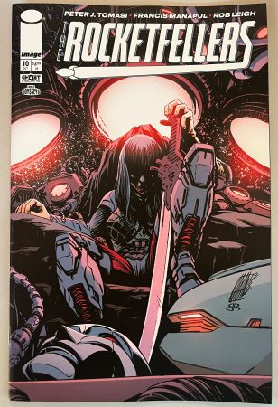 The Rocketfellers #10 Chris Weston variant (Image Comics)