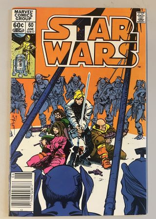 Star Wars #60 Newsstand Edition (Marvel Comics)