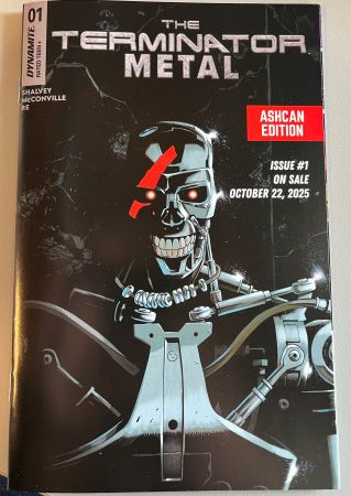 The Terminator Metal ashcan (Dynamite entertainment)