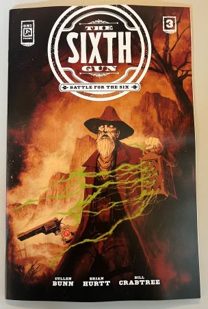 The Sixth Gun #3 cover B Daniel Vega variant (Oni Press)