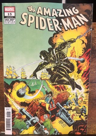 Amazing Spider-man #15 Giuseppe Camuncoli 250th Homage Variant (Marvel Comics)