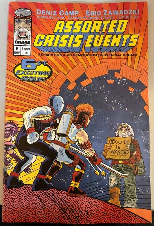 Assorted Crisis Events #6 Eric Zawadski Youngblood Team-up wraparound variant (Image Comics)