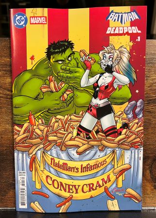 Batman Deadpool #1 one-shot Amanda Conner Card Stock Variant (DC Comics)