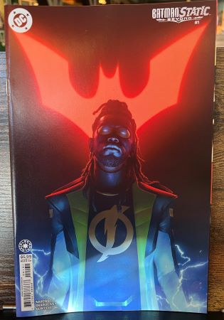Batman Static Beyond #1 Rahzzah Card Stock Variant (DC Comics)