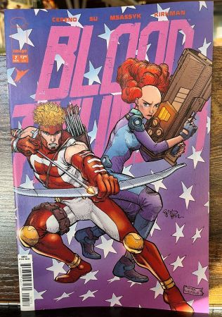 Blood & Thunder #7 E.J. Su Youngblood Team-up variant (Image Comics)
