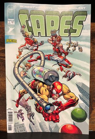 Invincible Universe Capes #1 Mark Englert Younblood team-up variant (Image Comics)
