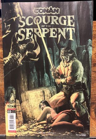 Conan Scourge of the Serpent #3 cover A (Titan Comics)